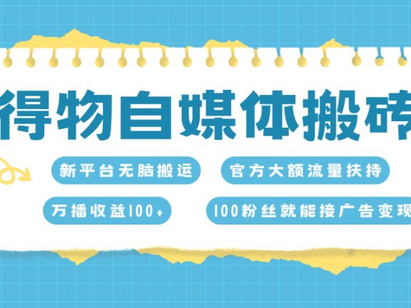 得物搬运新玩法,7天搞了6000+